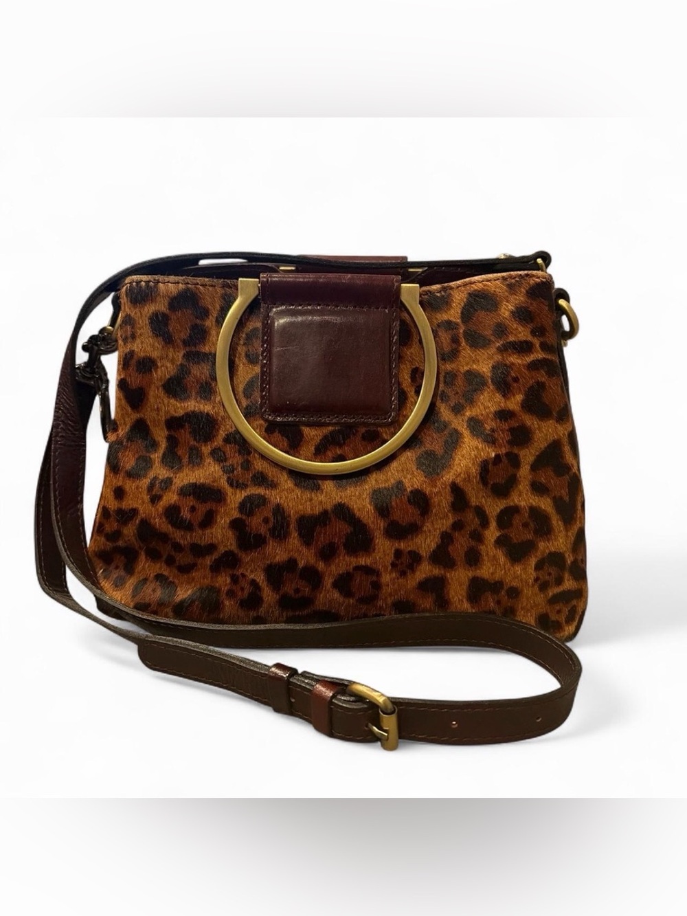 Patricia Nash Empoli Leather Satchel with coin purse